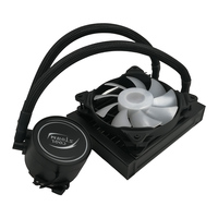 Prix de gros Processeur de PC de jeu Ventilateur de refroidissement par liquide RVB Lumières LED Ventilateur de refroidissement par eau pour processeur liquide 120mm