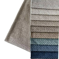 Tissu d'ameublement en velours gaufré imprimé multicolore 100 % polyester, fabriqué en Chine, en vente