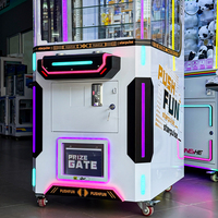 Machine d'arcade professionnelle Push Fun avec lecteur de cartes pour les centres d'amusement pour enfants et les centres commerciaux à fort trafic