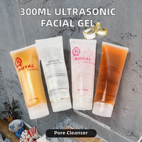 Gel Conducteur Ultrasonique Galvanique Portable 300ml Personnalisé pour Nettoyant Pores et Appareil de Cavitation