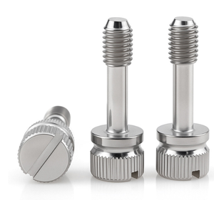 Tornillo de hombro LeGood de acero inoxidable con cabeza moleteada para uso automotriz M3 - Product Image 1