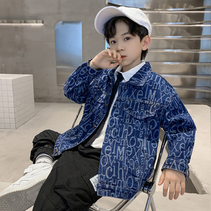 Hot Spring Automne Enfants <span class=keywords><strong>Veste</strong></span> Décontractée Garçons Filles Déchiré Trous Jeans Manteaux <span class=keywords><strong>Petit</strong></span> Garçon Denim Vestes - Product Image 2