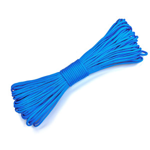 เชือกพาราคอร์ดคุณภาพสูง โพลีเอสเตอร์ 9 แกน 550 ขนาด 31 เมตร <span class=keywords><strong>4</strong></span> มม. สำหรับกิจกรรมกลางแจ้ง เชือกเดินป่า เชือกสำหรับร่มชูชีพ เต็นท์ สายรัดสำหรับตั้งแคมป์ เชือกกันลม - Product Image 4