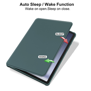 Custodie per <span class=keywords><strong>Tablet</strong></span> Smart con supporto sottile rotante a 360 ° con portapenne Smart Cover ribaltabile per <span class=keywords><strong>Samsung</strong></span> Galaxy Tab A11 + 11 pollici - Product Image 5