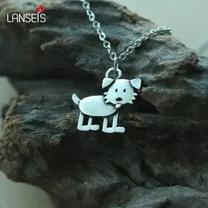 Ciondolo a Forma di Cagnolino, Collana con Animale per Donne, Gioiello con Cane Piccolo, Amuleto Adorabile a Forma di Cucciolo, Dolce Ciondolo a Tema Animale Domestico, Regalo per Lei - Product Image 3