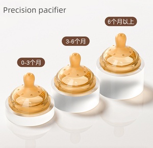 Innovadores biberones de vidrio para bebés con retorno de aire desde la base, para recién nacidos, con capacidad de 160 ml y 240 ml, para almacenamiento de leche materna, 500 unidades. - Product Image 4