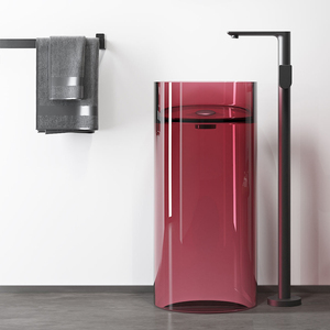 <span class=keywords><strong>Lavabo</strong></span> <span class=keywords><strong>da</strong></span> Terra Moderno di Alta Qualità in Resina Trasparente per Appartamenti - Product Image 5