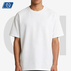 เสื้อยืดผู้ชาย 180 กรัม ผ้าไมโครไฟเบอร์ 100% ผ้าเมอร์เซอไรซ์เนื้อหนา สีขาว สำหรับฤดูร้อน สไตล์ลำลองทางธุรกิจ แขนสั้น ระบายอากาศได้ดี เหมาะสำหรับใส่ทำงาน - Product Image 1