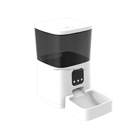 Distributeur automatique intelligent de nourriture pour animaux de compagnie avec commande sans fil par application vidéo OEM, connexion à distance, bol de nourriture pour animaux de compagnie de 7 L, distributeur de nourriture pour chats