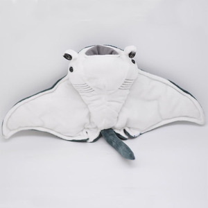 Peluche Raie Manta Super Douce et Réaliste 8732 OEM, Jouets en Peluche Animaux Marins, Poupées Poissons à Câliner pour Enfants, Cadeaux de Noël - Product Image 3