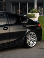 168 Rines Personalizados de Dos Piezas con Triple Cromado de 19, 20, 21 y 22 Pulgadas, Ruedas Cóncavas Profundas Forjadas 5x112 5x120 para BMW Serie 3/5 M3 M4 M5