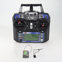Émetteur RC FS-i6 2,4 GHz 6 canaux avec récepteur FS-iA6 pour drone, avion, hélicoptère, planeur, système de télécommande