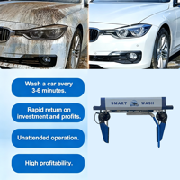 Machine de lavage de voiture sans contact de luxe, idéale pour les SUV, les bus et les fourgonnettes