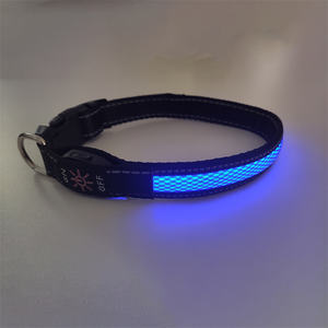 Nuevo Diseño, Collar de Nailon Ajustable para Perros y Gatos con Luz LED Intermitente Recargable por USB, Antipérdida - Product Image 4