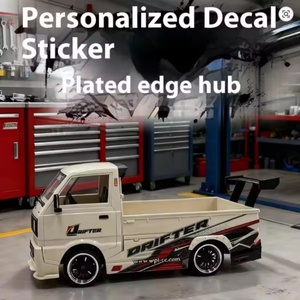 WPL NOUVEAU SJY-D14s Voiture RC de drift sans balais en métal, 4x4 tout-terrain, mini-camion prêt à l'emploi, 2 canaux, portée 30m, haute vitesse - Product Image 2