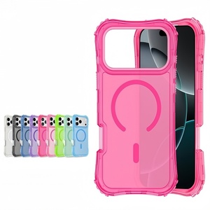 Funda Magnética 3 en 1 Senyork a Prueba de Golpes en Colores Neón para iPhone 11 12 13 14 15 16 17, Carcasa Trasera de Alta Calidad con Carga Inalámbrica - Product Image 6
