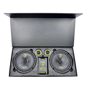 LB LB117 Haut-parleur de voiture 6,5 pouces, médium, tweeter à balle en fer, composant de porte, système audio professionnel 2 voies, série Lamborghini - Product Image 1