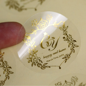 Etiquetas de papel especial personalizadas Jiafeng con código de barras, adhesivos transparentes de PVC impermeables para minoristas - Product Image 3
