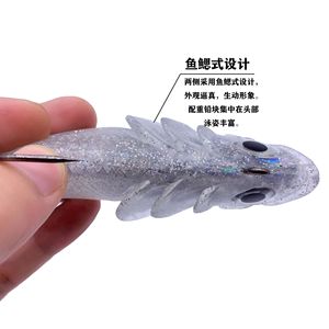 Whalers Cross-border Hot 95g Luya Lead Fish Esca Morbida Bionica, Esca Artificiale, Esca Dura, per <span class=keywords><strong>Pesca</strong></span> in Acque Profonde e da Barca - Product Image 5