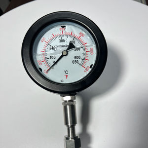 Thermomètre de pression antichoc en aluminium Recision 100 mm Produit de haute qualité dans la catégorie des capteurs de pression - Product Image 5