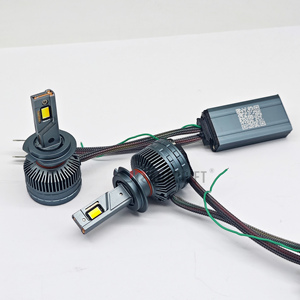 Ampoules de phare de voiture à commande par application, LED à couleur modifiable, ampoules LED H4 H7 H1 H3 H8 H9 H11 9005 9006, phare de voiture automatique, <span class=keywords><strong>flash</strong></span> 3 couleurs - Product Image 2