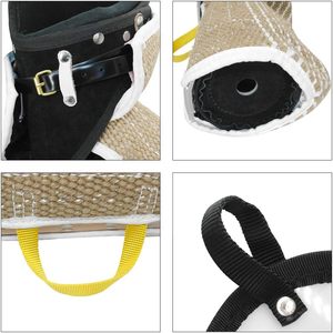 Mangas de mordedura de perro de doble capa para morder de entrenamiento de Pastor <span class=keywords><strong>Alemán</strong></span>, manga de mordedura de protección de brazo completo-mano izquierda perros grandes - Product Image 4