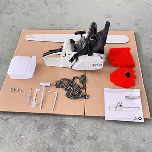 Machine de découpe de bois 2 temps 52cc scie à chaîne 5200 tronçonneuse à essence avec barre et chaîne 18 ''20'' - Product Image 6