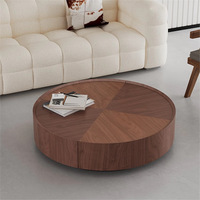 Meuble TV élégant de style mid-century moderne en bois, meuble TV vintage pour intérieurs de luxe