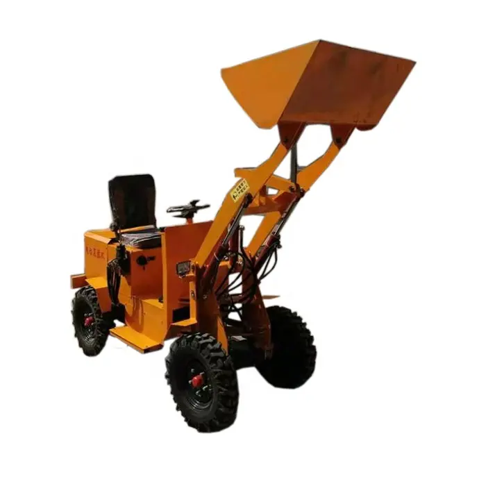 Mini cargadora de ruedas articulado Mini cargadora de ruedas con 400KGS capacidad de carga