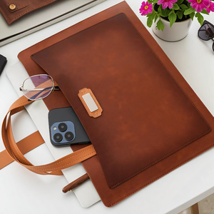 Многофункциональный портативный держатель для файлов A4 в наличии, модный прочный портфель с защитой от потери, сумка для ноутбука - Product Image 2