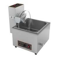 Machine à chocolat 110V 220V à fonctionnement continu pour mélanger, faire fondre et tempérer le chocolat, et préparer le sirop de chocolat lisse