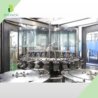 Heetvulkop Drankfles Isobare Sinaasappelsoda Vruchtensap Bottelmachine
