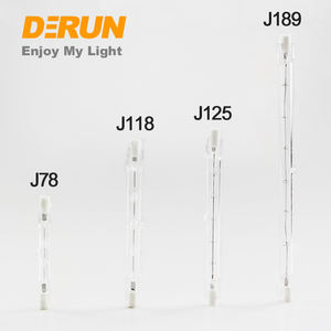 Ampoule halogène à tube long 100w <span class=keywords><strong>300w</strong></span> 500w 1000w 78mm <span class=keywords><strong>118mm</strong></span> 189mm lampes de chauffage infrarouge en verre de QUARTZ, HAL-<span class=keywords><strong>R7S</strong></span> - Product Image 3