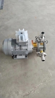 Pompe à turbine en caoutchouc flexible de 1.5 pouces pour l'industrie alimentaire et des boissons produisant du lait de soja
