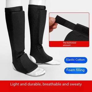 Espinilleras <span class=keywords><strong>de</strong></span> fútbol con compresión y almohadillas <span class=keywords><strong>de</strong></span> EVA para pantorrillas, soporte para fútbol, béisbol, taekwondo, boxeo, MTB, equipo <span class=keywords><strong>de</strong></span> protección - Product Image 5
