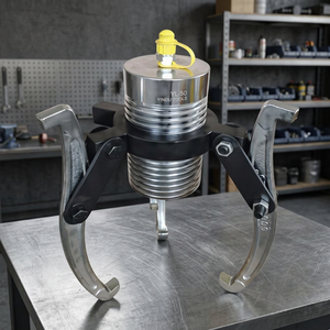 Extracteur hydraulique robuste à 3 griffes 50T YL-50, outil manuel industriel pour l'extraction de roulements et d'engrenages - Product Image 3