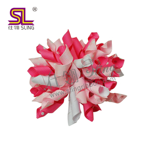 6 pollici nastro di gros grain ricci Korker fiocchi per capelli <span class=keywords><strong>con</strong></span> cravatte elastiche - Product Image 4
