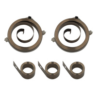 Fabricant OEM Ressort hélicoïdal en acier inoxydable Bobine de tuyau Tension de couple Puissance de torsion Ressort en spirale à force constante plate