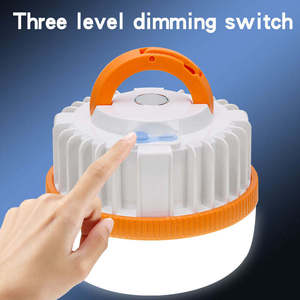 Linterna LED Portátil Recargable para Camping, Luz de Pesca Ajustable con Gancho Magnético para Trabajos al Aire Libre, Reparaciones y Banco de Energía - Product Image 3