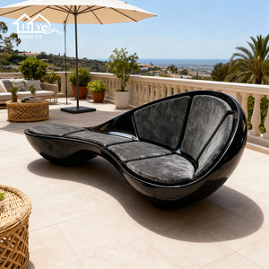 Sillón <span class=keywords><strong>de</strong></span> <span class=keywords><strong>Espera</strong></span> Curvo Moderno <span class=keywords><strong>para</strong></span> 4 Personas - Sofá <span class=keywords><strong>de</strong></span> Lujo <span class=keywords><strong>para</strong></span> Recepción <span class=keywords><strong>de</strong></span> Hotel, Sala <span class=keywords><strong>de</strong></span> <span class=keywords><strong>Espera</strong></span>, Área Pública y Asientos VIP - Product Image 4