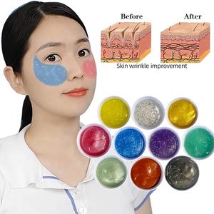 Coussinets de gel pour les yeux au collagène et au thé vert au rétinol biologique Paillettes Formes spéciales personnalisées Hydrogel Patches pour les yeux Masque pour les <span class=keywords><strong>cernes</strong></span> - Product Image 3