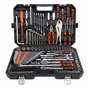 Kingqueen 150 Pc Car Repair Tool Kit 1/2 In Socket Wrench Set Heavy Duty Mechanics Auto Repair Tools - Product Image 1