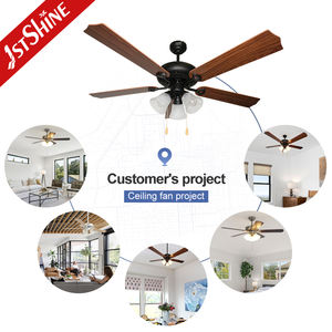 天井ファン1個CEスーパーアジアイタリア屋内エレガントクラシックアンティーク52インチライト付き - Product Image 5