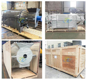 Landwirtschaft liche Yam Mehl Sesam Samen Tierfutter Gewürz Okara Tumbler Weizen Rotations trockner Maschine Tianze - Product Image 5