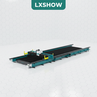 Nouvelle machine de découpe laser à fibre CNC grand format 30000W LX13025LC avec commande Cypcut pour tôles métalliques, garantie 3 ans