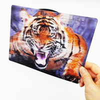 Petite quantité minimale de commande 3D épaisseur matériau dur impression d'image cartes postales lenticulaires affiches