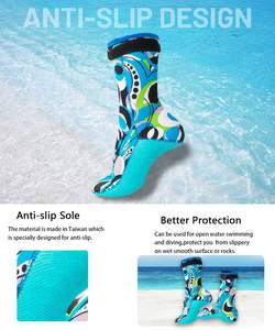 Botines de playa con aleta para hombre y <span class=keywords><strong>mujer</strong></span>, calcetines de buceo, surf, natación, kayak, agua - Product Image 2