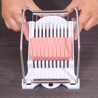 Mini trancheuse manuelle, mandoline pour aliments mous, coupe-œufs, trancheuse à viande en conserve, trancheuse à avocat, le trancheur, cortador