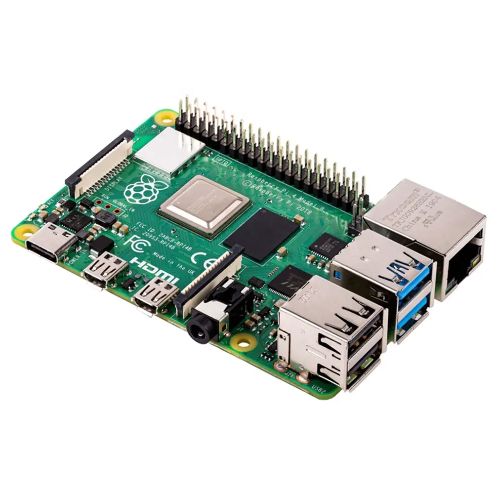 Alta calidad Raspberry Pi Modelo B 1GB 2GB 4GB de RAM de doble banda WIFI soporte POE, Raspberry Pi 4 placas Dual