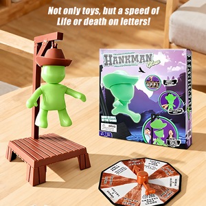 Plastic <strong>Hangman</strong> Word Guessing Board Game Set for Kids Ages 6 and Up&amp; Family Party - Product Image 2